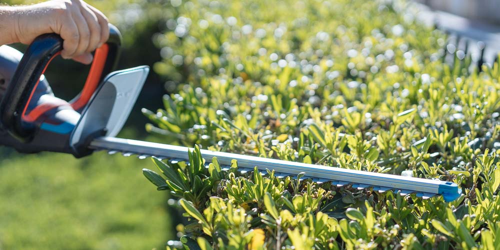 Εργαλεία μπαταρίας Gardena Power4All για τη φροντίδα του κήπου Μπορντουροψάλιδο Gardena Power4All